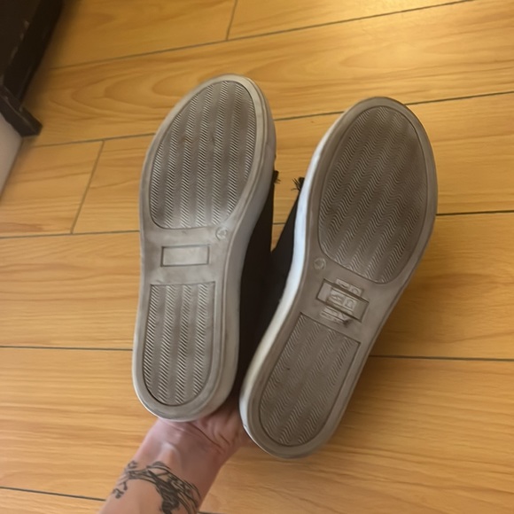 FREE PEOPLE Naples Slip On Leather Sneakers, 9 - Picture 4 of 11